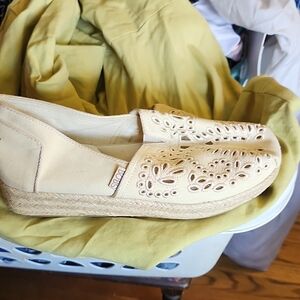 Soda Women's Beige Espadrille Slip-Ons